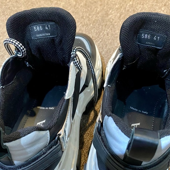 LIMITED EDITION PRADA BLOCK platform chunky sneakers size 41 - Picture 8 of 8